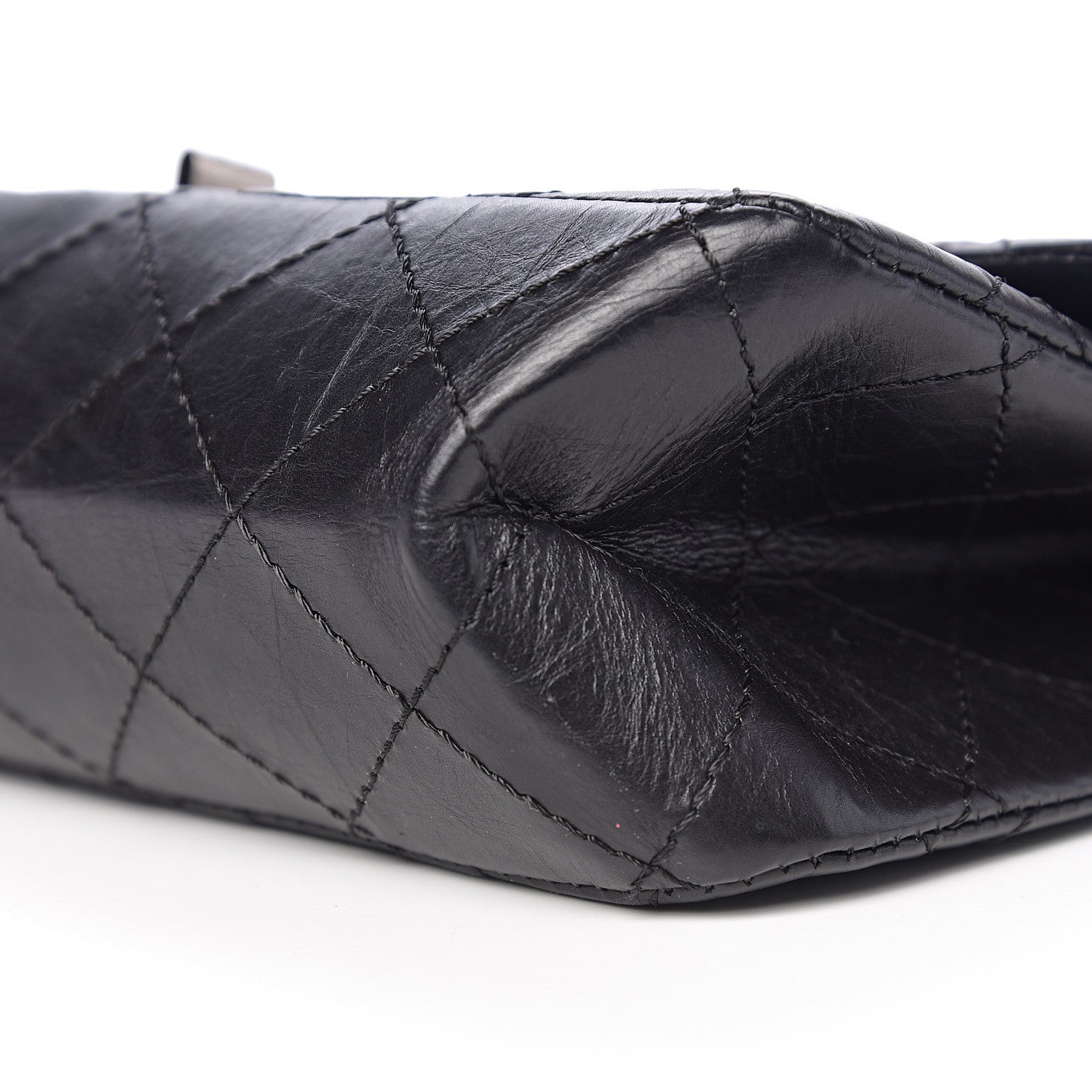 Chanel Aged Calfskin Quilted 2.55 Reissue 227 Flap Black 8 of 10