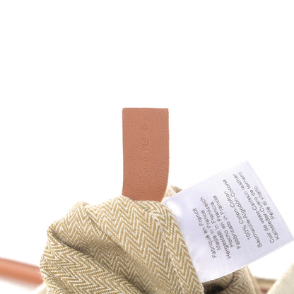 Hermes Canvas Swift Aline Grooming Bag Gold 8 of 11