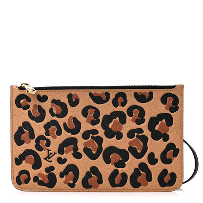 Louis Vuitton Empreinte Monogram Giant Wild At Heart Neverfull MM Pochette 1 of 6
