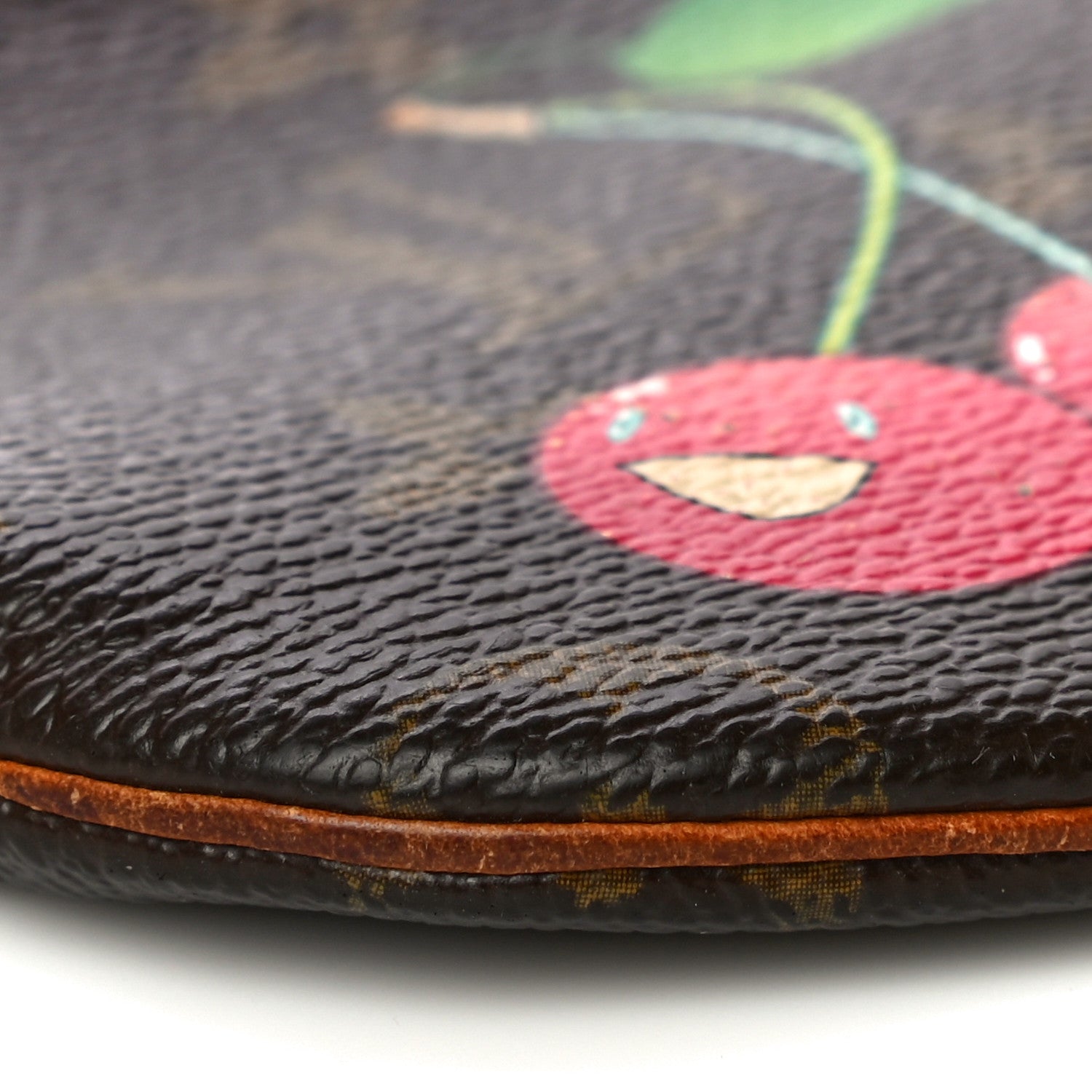 Louis Vuitton Monogram Cerises Round Coin Purse 9 of 14