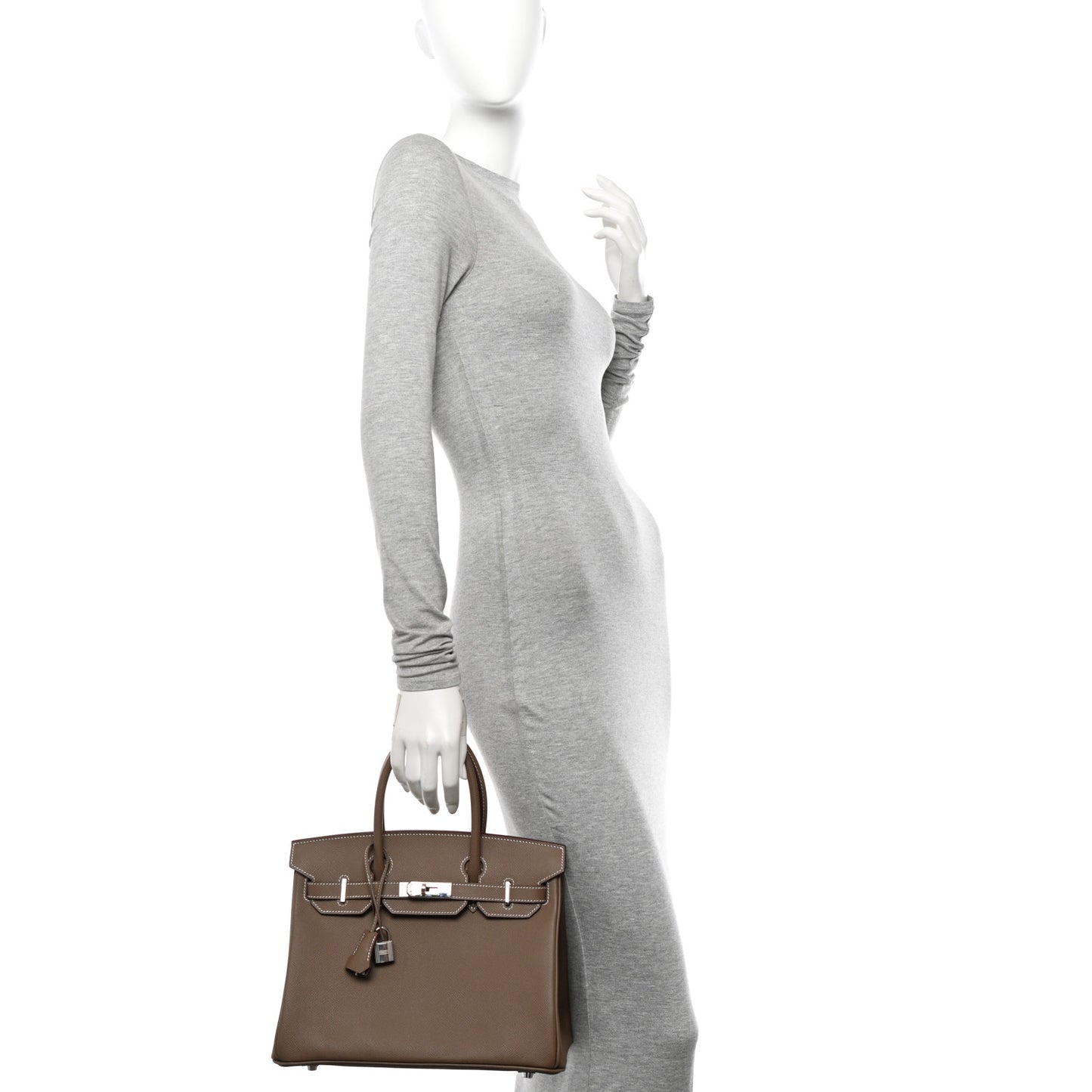 Epsom Birkin 30 Etoupe