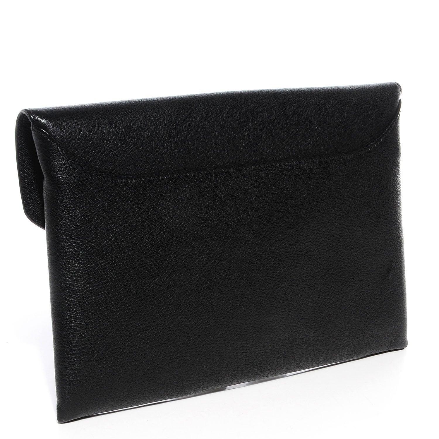 Givenchy Sugar Goatskin Medium Antigona Envelope Clutch Black 3 of 9