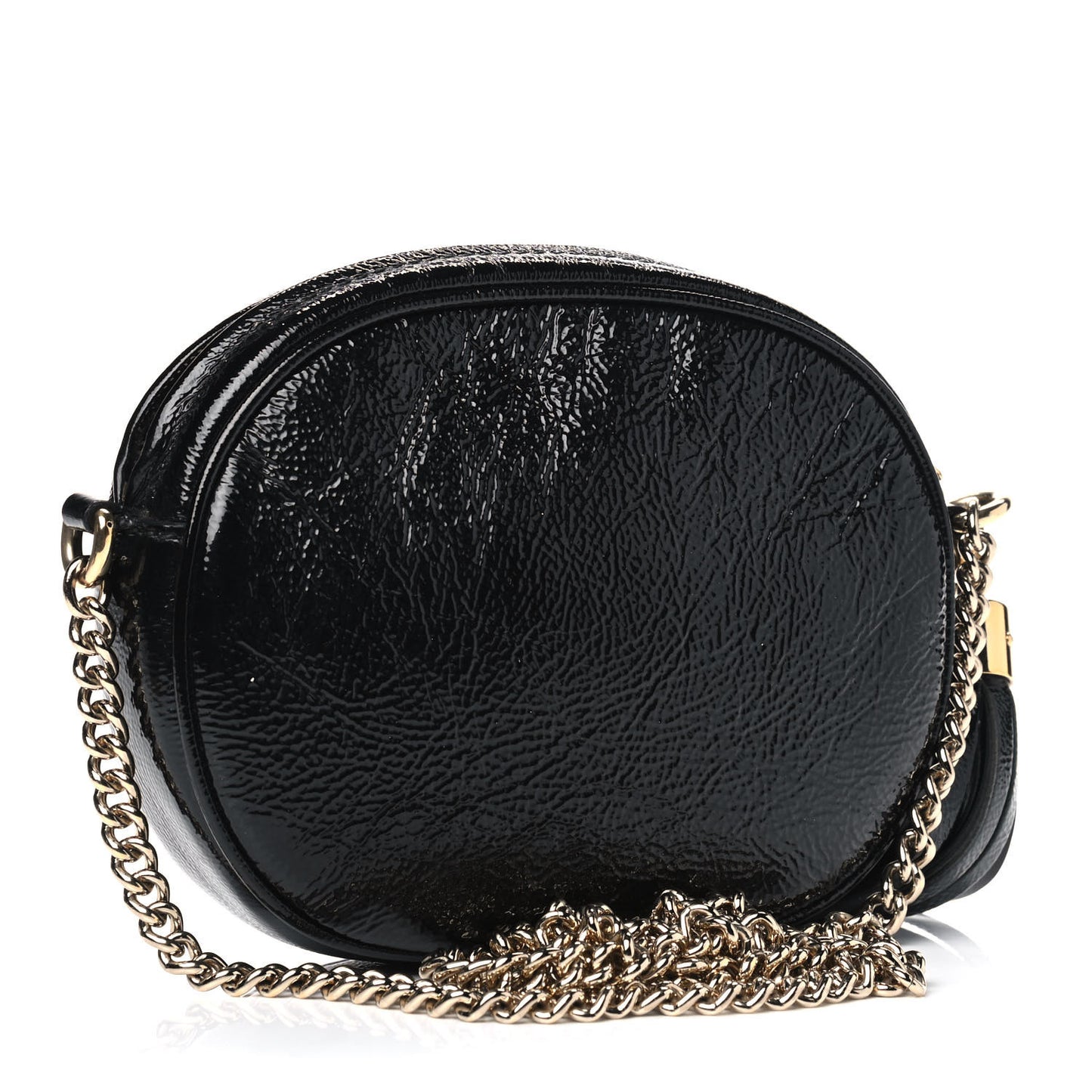 Patent Mini Soho Chain Bag Black