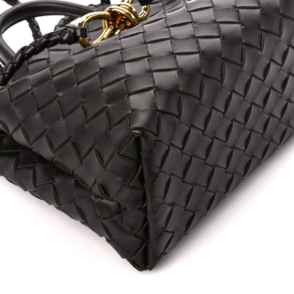 Bottega Veneta BOTTEGA VENETA Nappa Intrecciato Small Andiamo Shoulder Bag Fondant 9 of 10