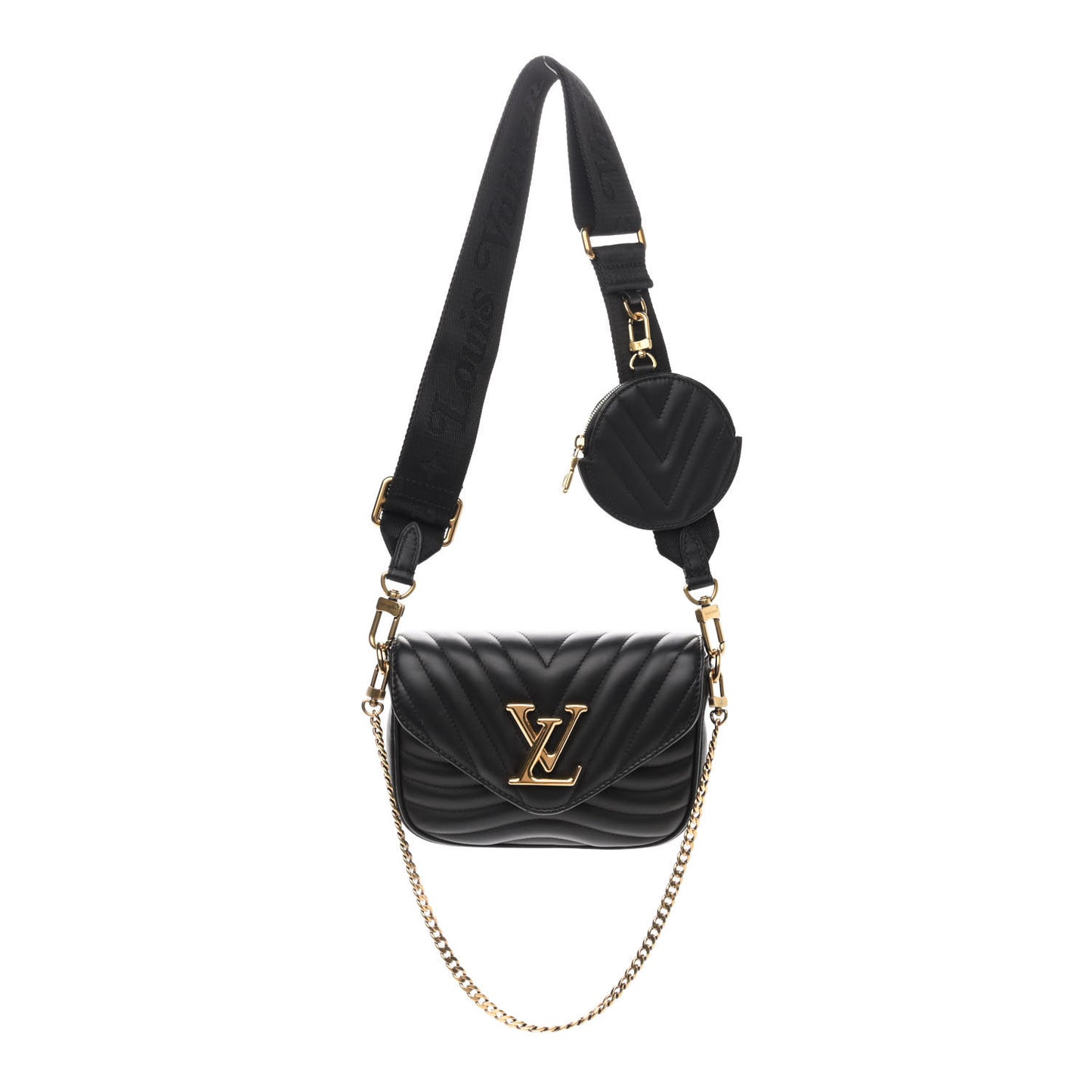 Calfskin New Wave Multi Pochette Black