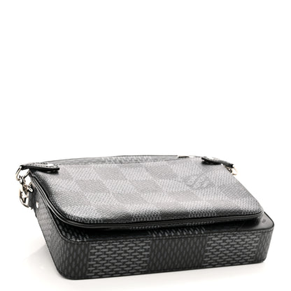 Louis Vuitton Damier Graphite 3D Trio Messenger 4 of 9