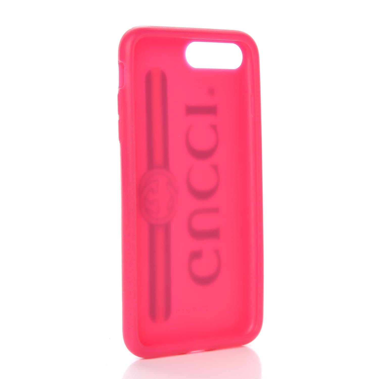 Gucci Rubber Print iPhone 7/8 Plus Case Pink 3 of 7