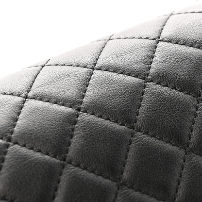 Chanel Calfskin Quilted Medium Boy Flap So Black 11 of 11