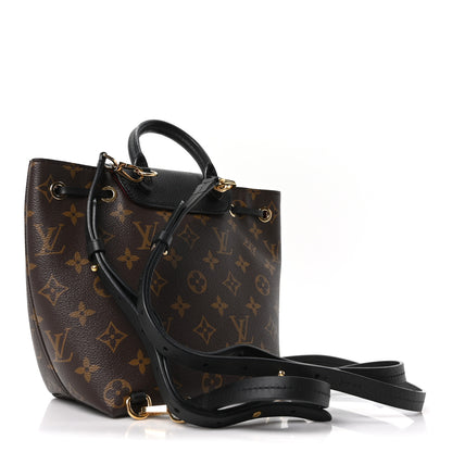 Louis Vuitton Monogram BB Montsouris NM Backpack Black 3 of 10