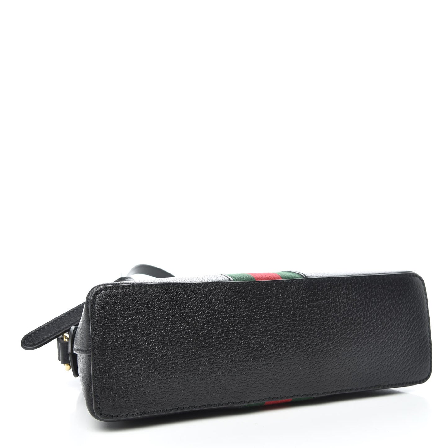 Calfskin GG Web Small Ophidia Dome Shoulder Bag Black