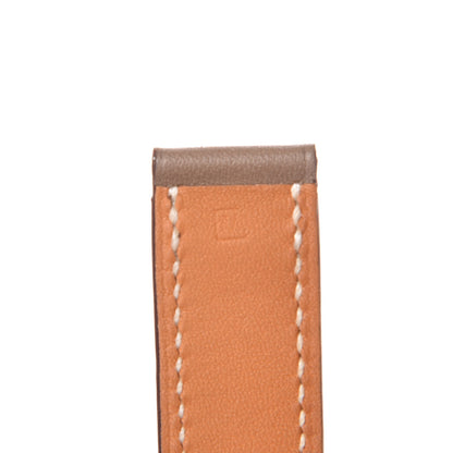 Hermes Swift 16mm Medor Double Tour Watch Strap TPM Etoupe 4 of 6