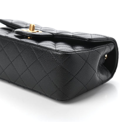Chanel Caviar Quilted Mini Rectangular Flap Black 7 of 11