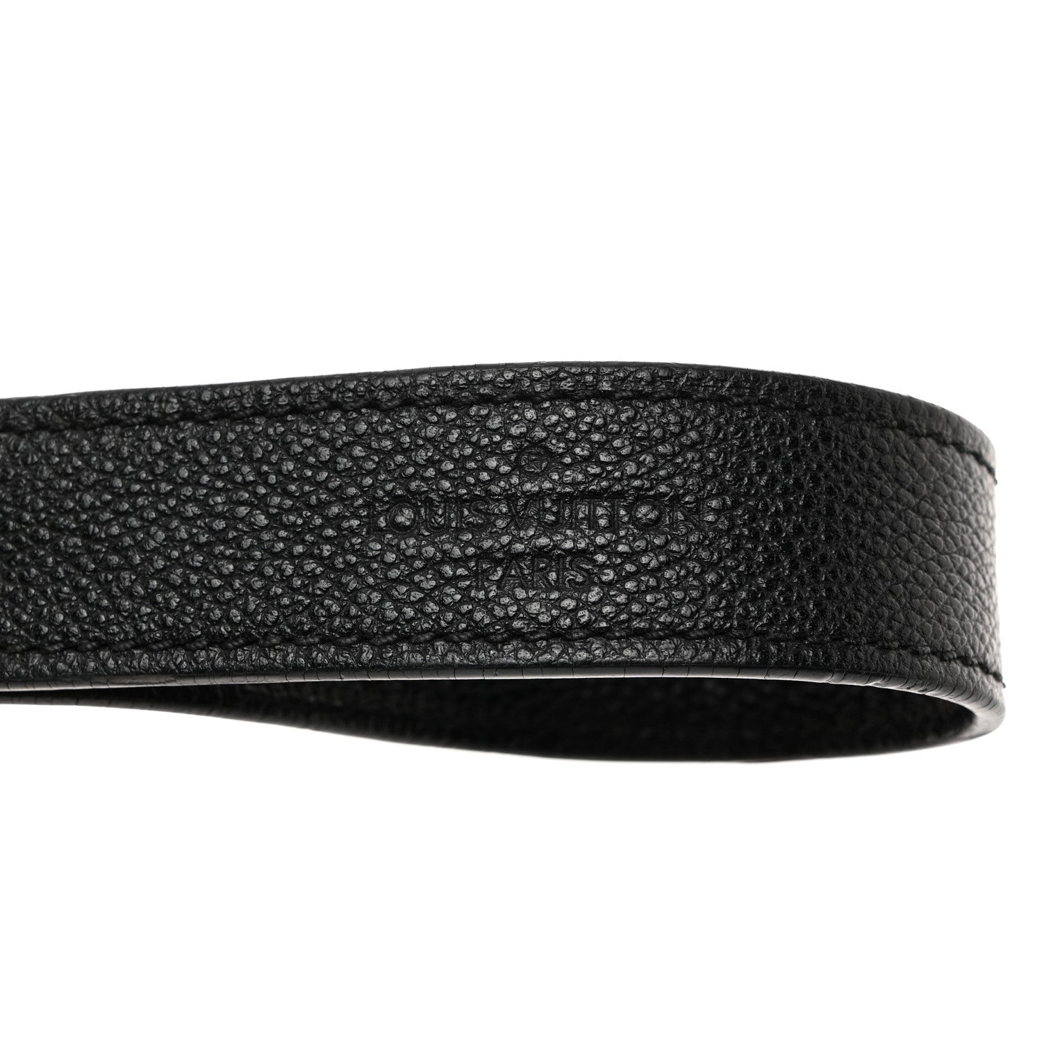 Louis Vuitton Calfskin Shoulder Strap Black 3 of 8