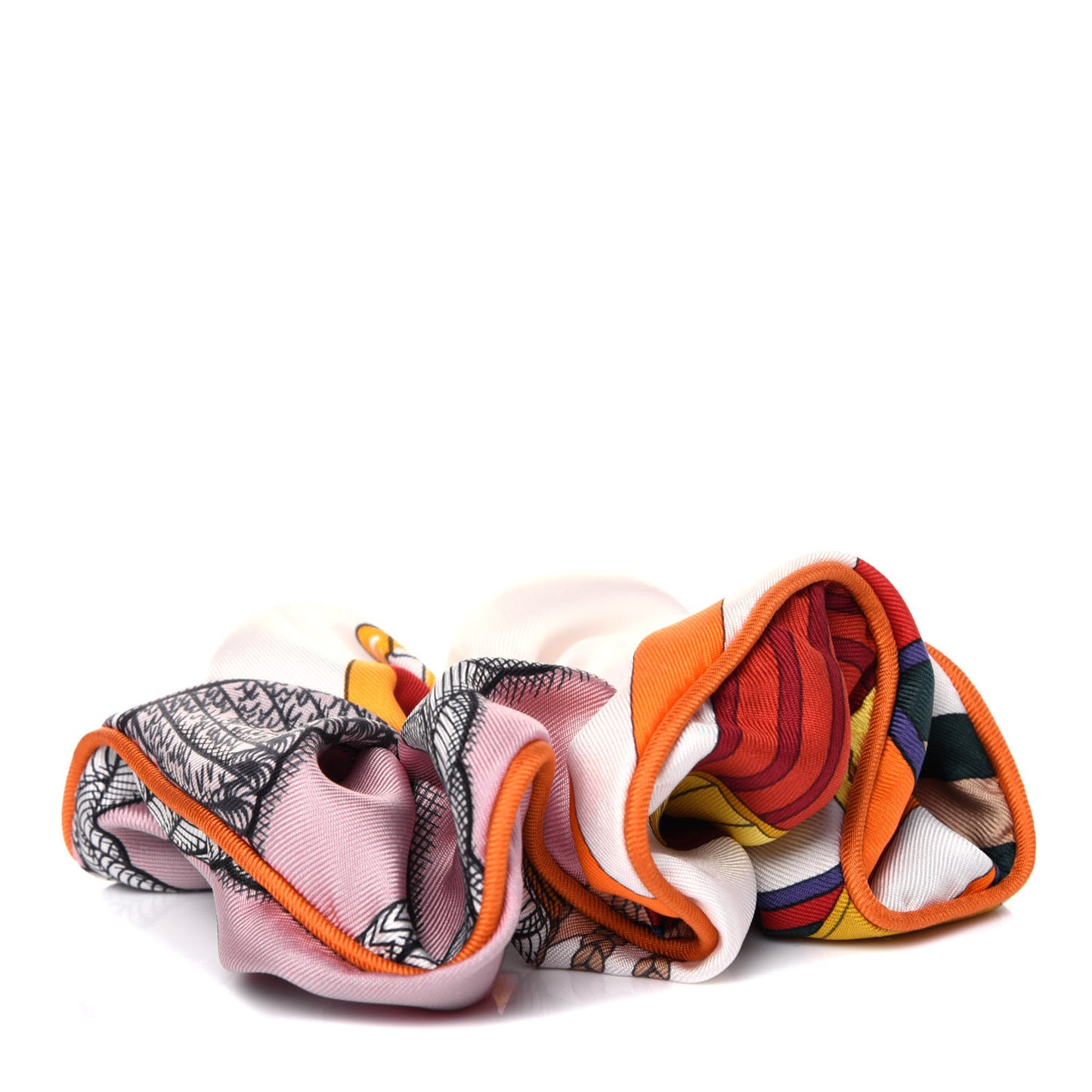 Silk Claudia Scrunchie Multicolore