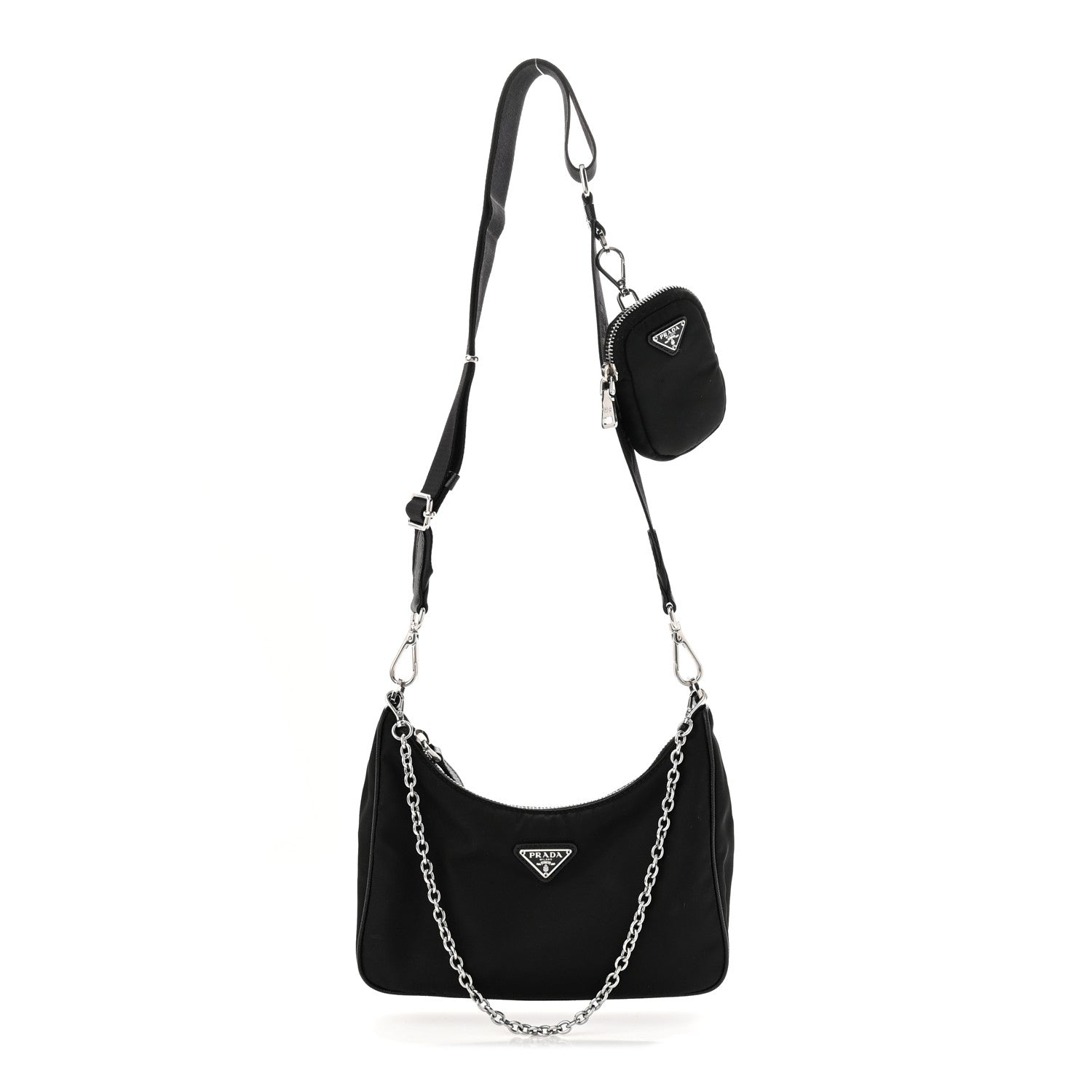 Prada Nylon Re-Edition 2005 Shoulder Bag Black 1 of 17