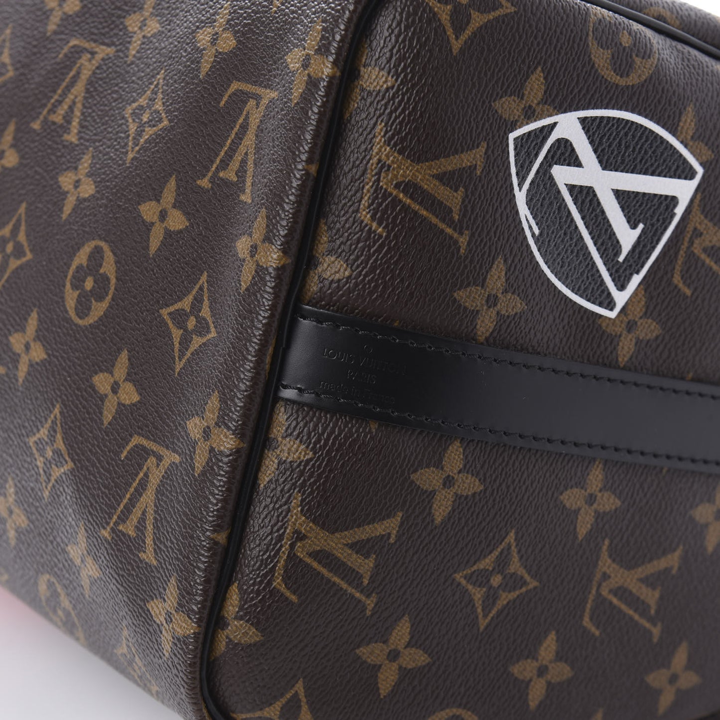 Monogram My World Tour Speedy Bandouliere 30 Black