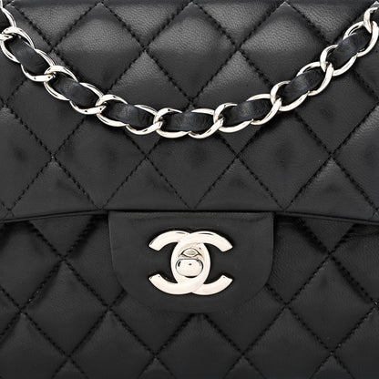 Chanel Lambskin Quilted Small Double Flap Black 7 of 14