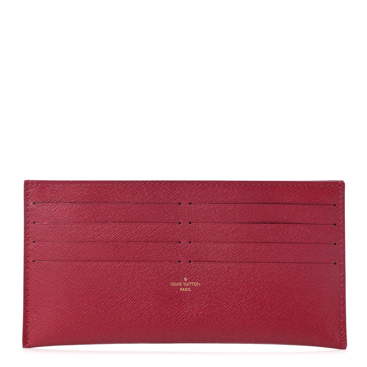 Louis Vuitton Calfskin Felicie Card Holder Insert Fuchsia 1 of 7