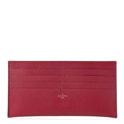 Louis Vuitton Calfskin Felicie Card Holder Insert Fuchsia 1 of 7