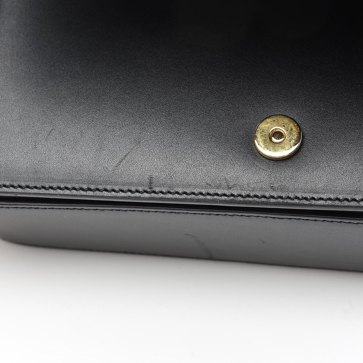 Textured Calfskin Medium Classic Monogram Universite Bag Black