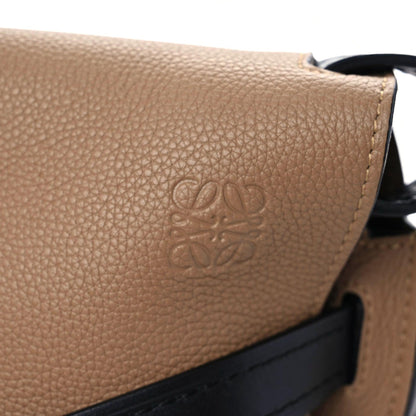 Loewe Grained Calfskin Small Gate Crossbody Bag Mocca Black 9 of 12