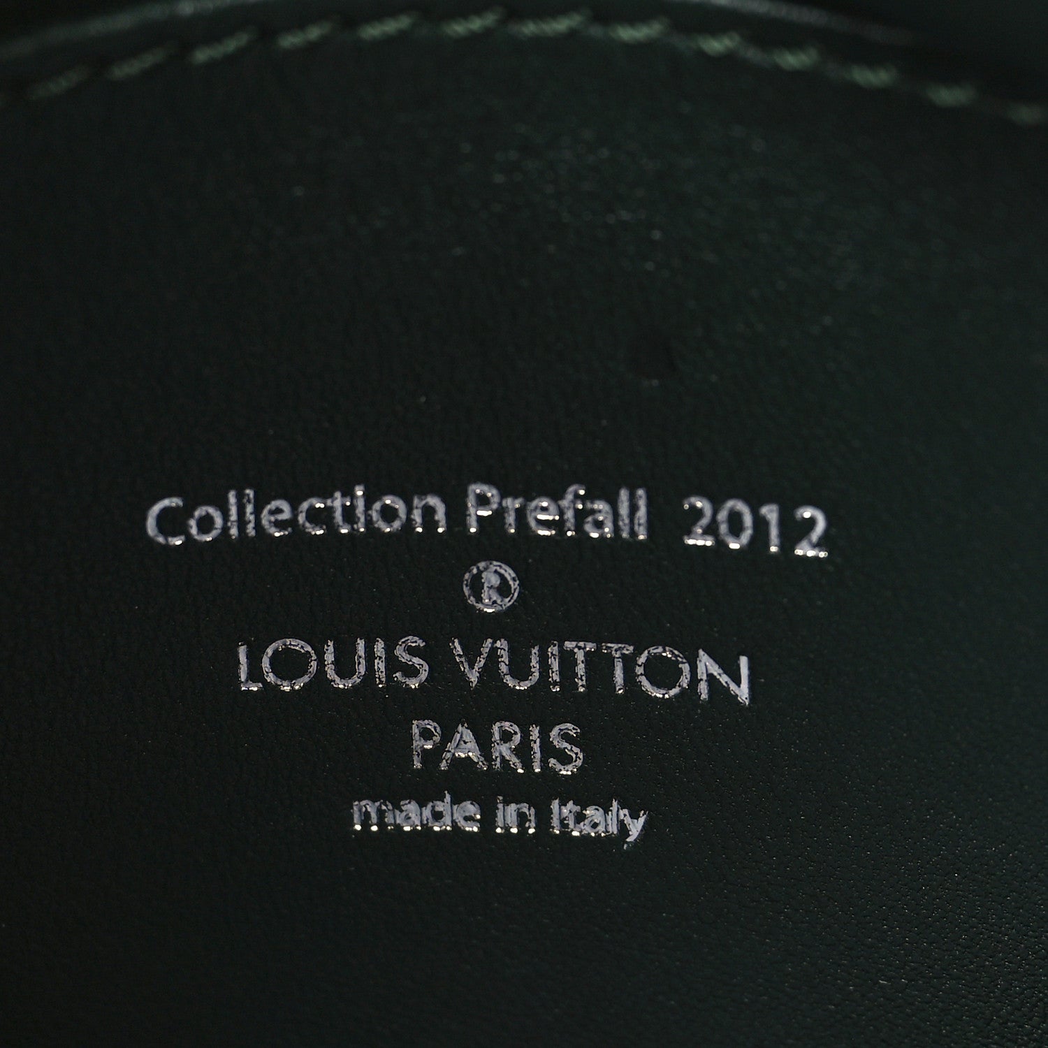 Louis Vuitton Vernis Deerskin Bonded Chain Pochette Marine 6 of 9