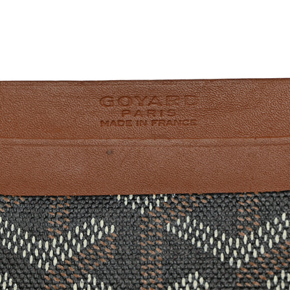 Goyard Goyardine Saint Sulpice Card Holder Black Gold 6 of 6