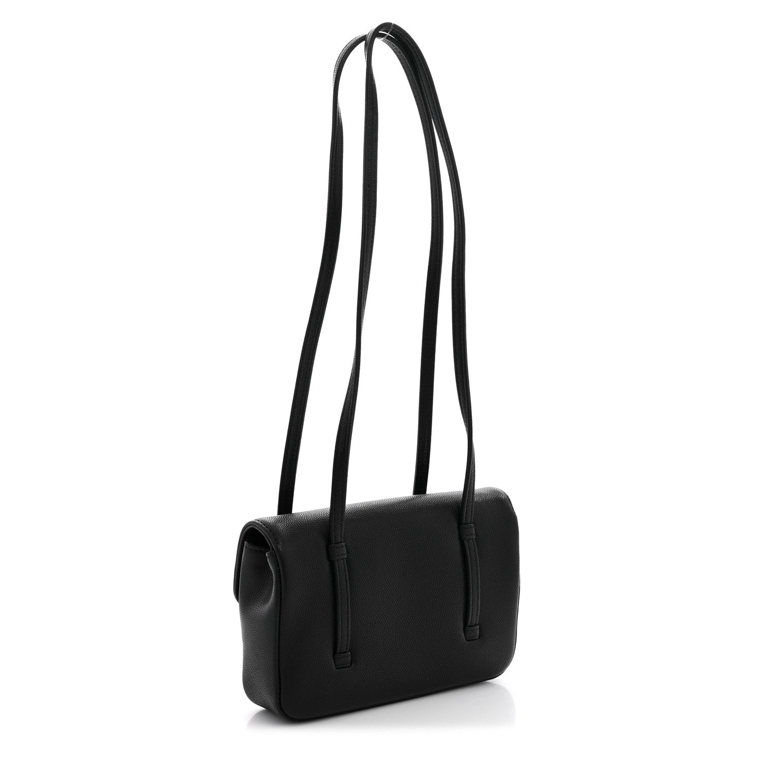 Chanel Shiny Caviar Mini Preppy Coco Shoulder Bag Black 3 of 11