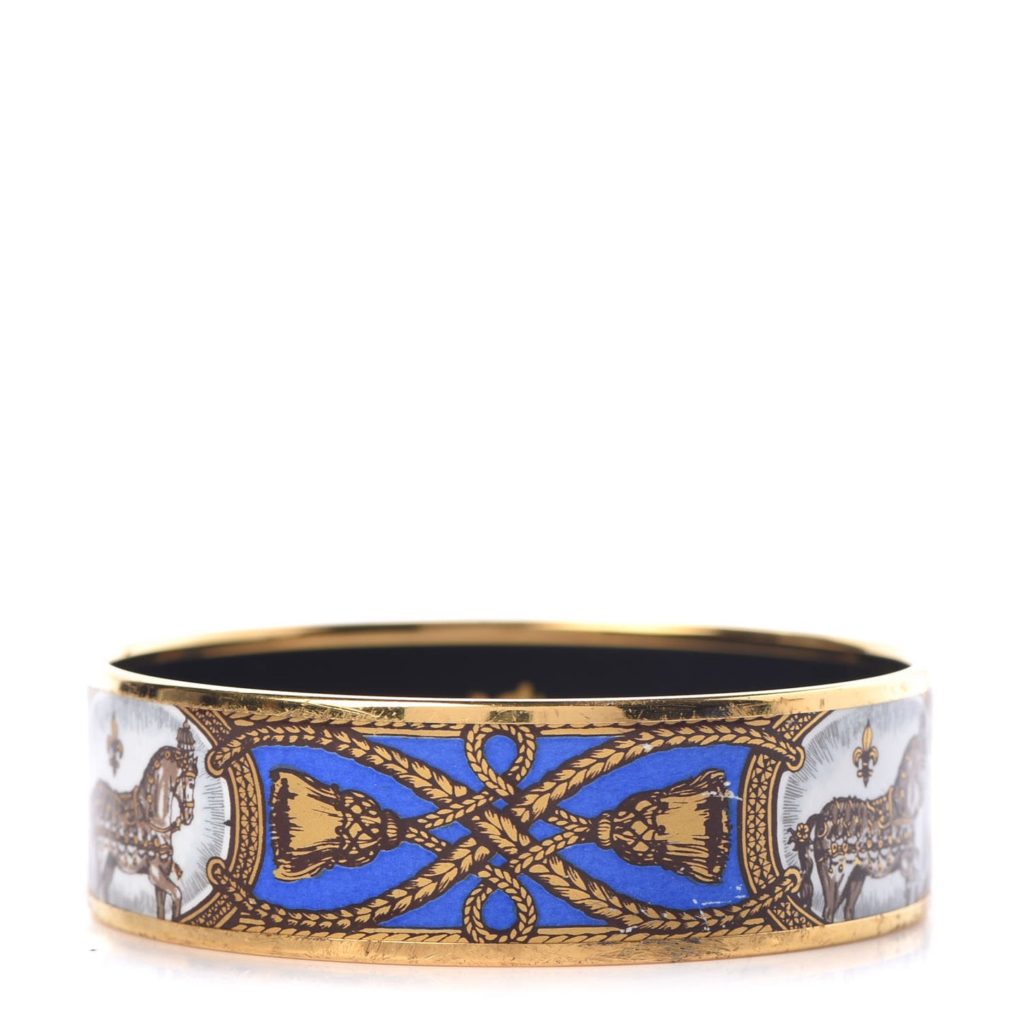 Enamel Printed Wide Grand Apparat Bracelet 70