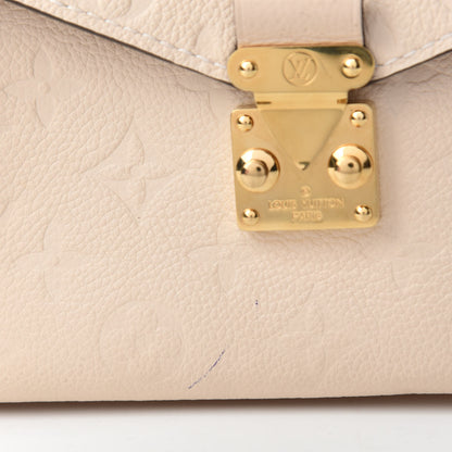 Louis Vuitton Empreinte Pochette Metis Creme 7 of 9