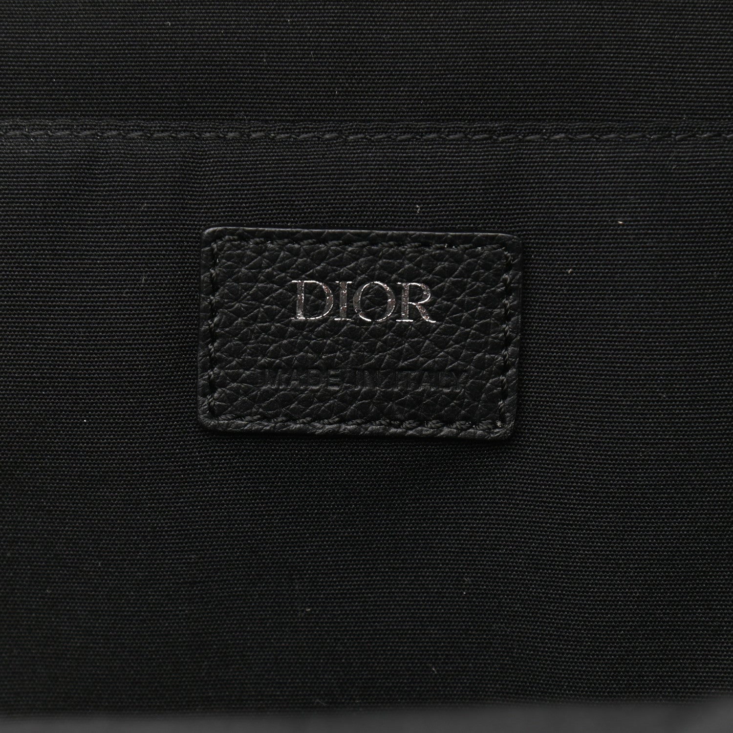 Christian Dior Oblique Calfskin Rider Backpack Beige Black 5 of 8