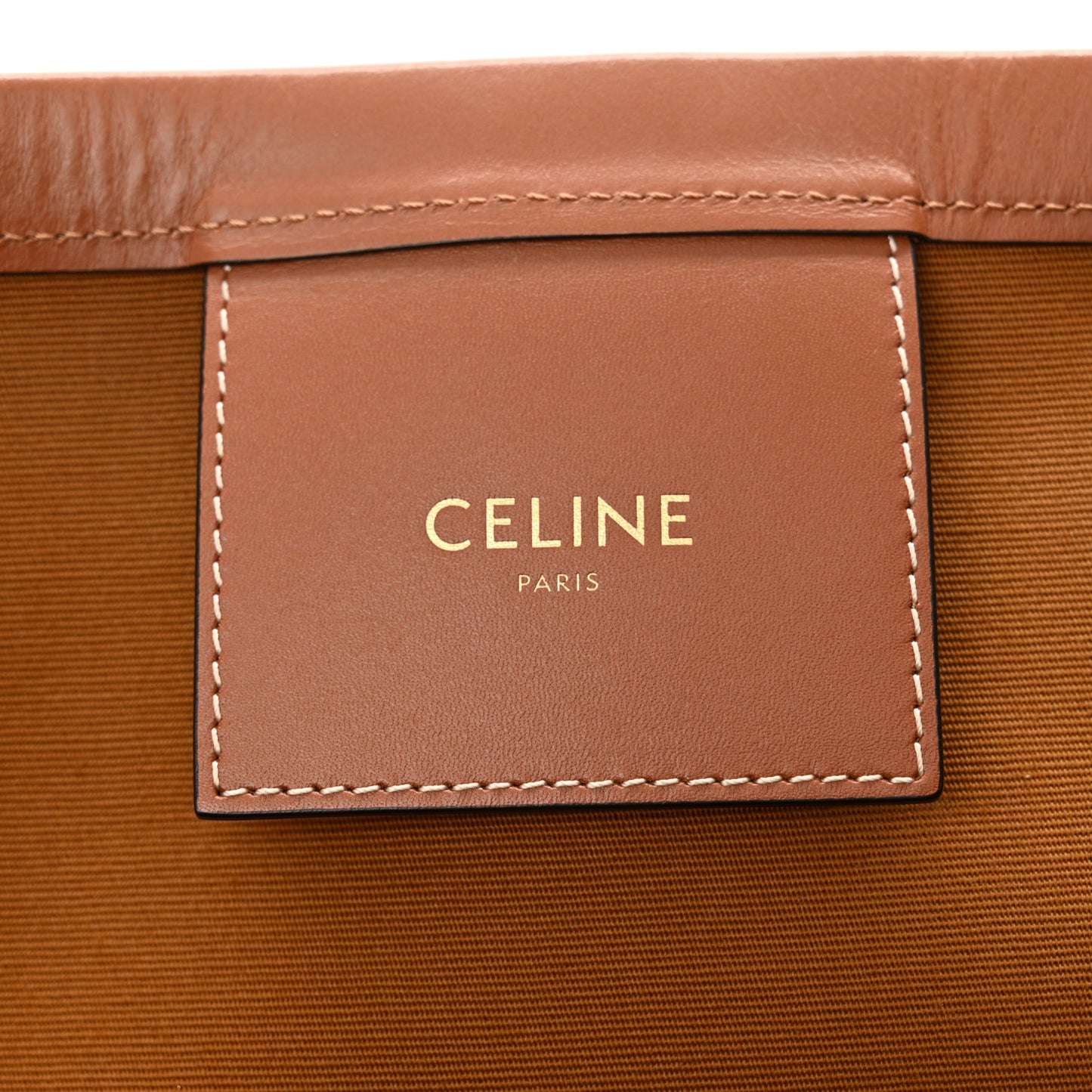 Calfskin Canvas Triomphe Large Couffin White