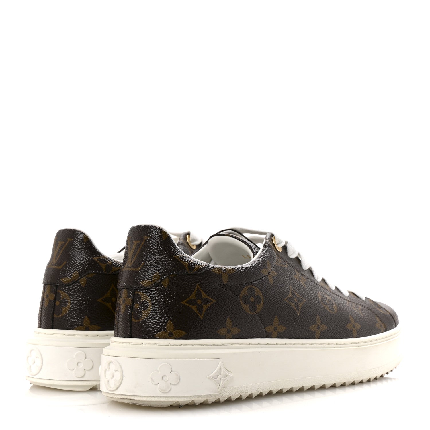 Louis Vuitton Monogram Time Out Sneakers 42 5 of 10