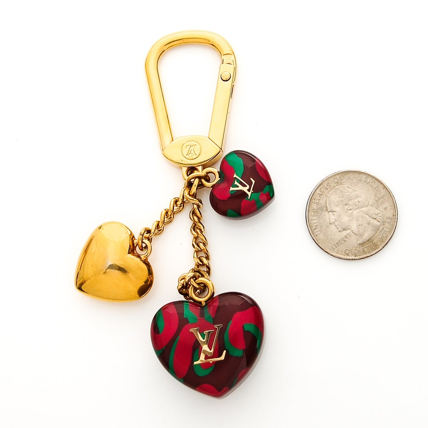 Resin Leopard Key Holder Rouge Fauviste