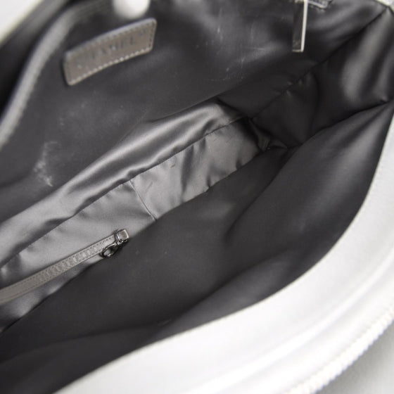 Chanel Caviar Grand Shopping Tote GST White 6 of 10