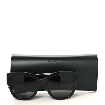 Saint Laurent Acetate Sunglasses SL M95 F Black 8 of 8