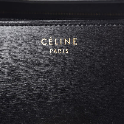 Celine Box Calfskin Medium Classic Box Flap Bag Black 6 of 9