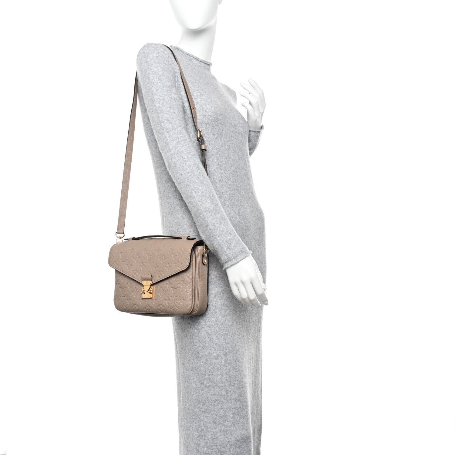 Louis Vuitton Empreinte Pochette Metis Tourterelle 2 of 9