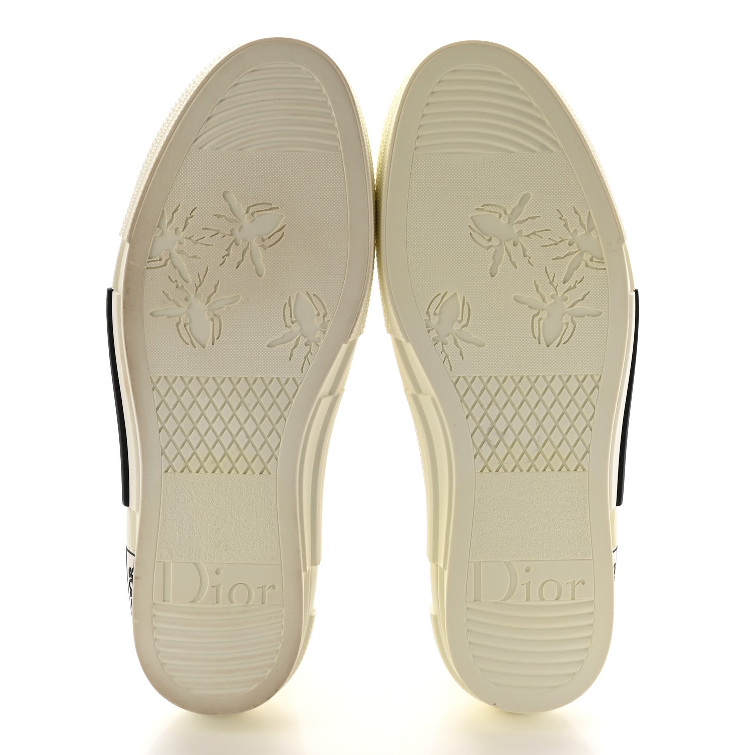 Christian Dior Technical Canvas Oblique Mens B23 High Top Sneakers 42 White 5 of 11