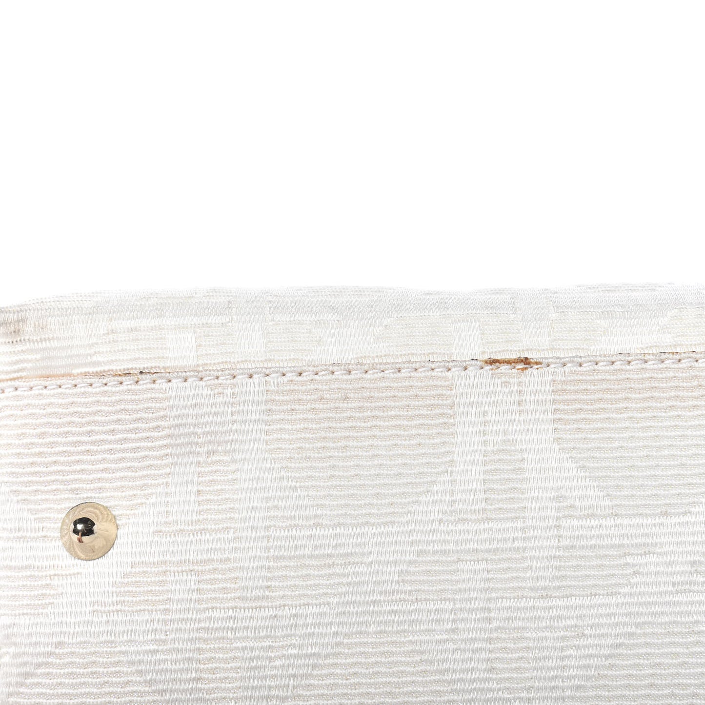 Canvas Cannage Small Soft Lady Dior Shopping Tote White