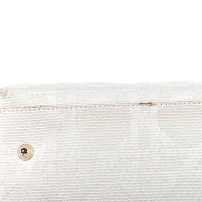 Christian Dior Canvas Cannage Small Soft Lady Dior Shopping Tote White 14 of 16
