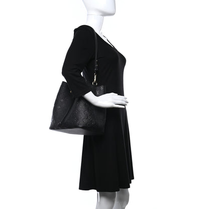 Louis Vuitton Empreinte Neonoe MM Black 2 of 10