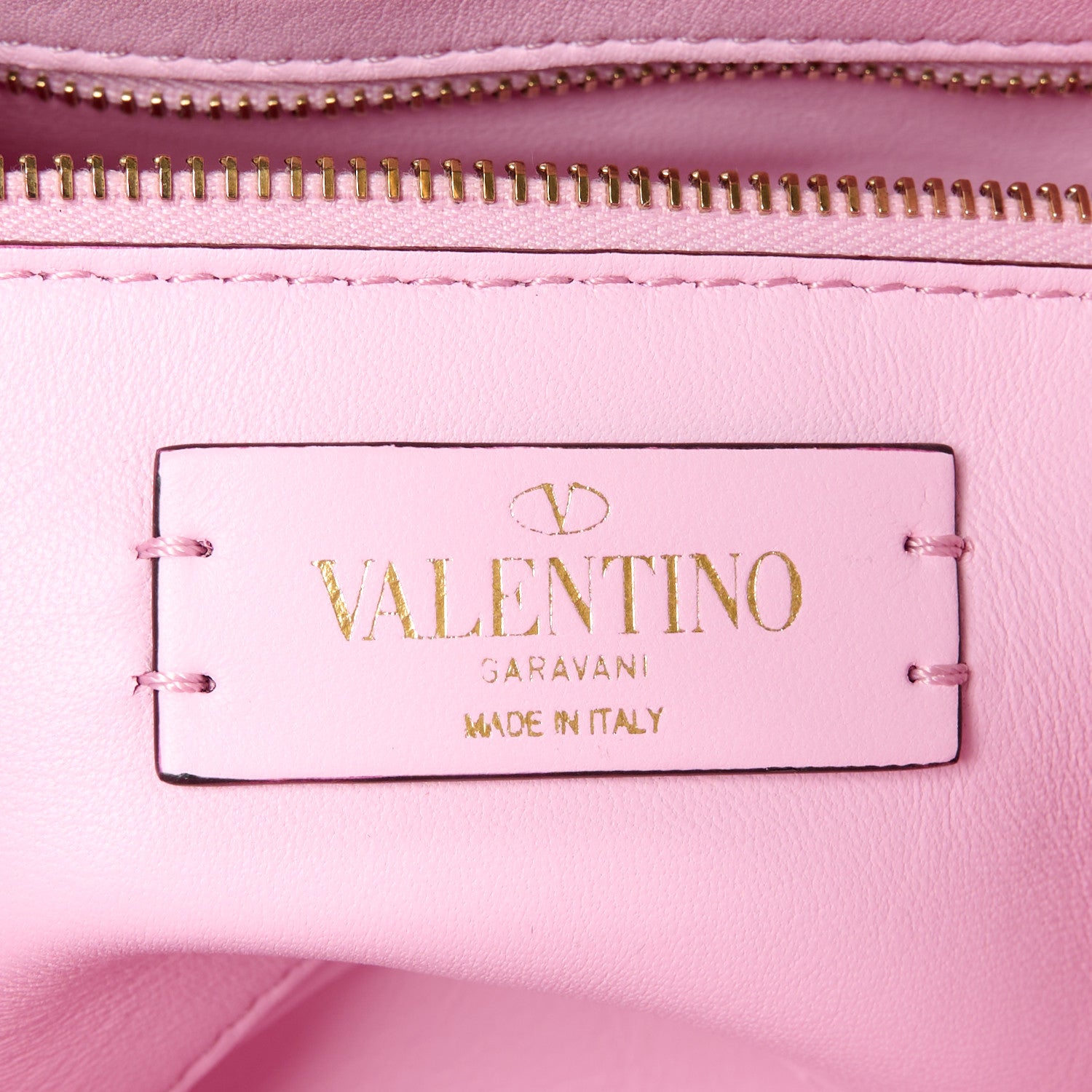 Valentino Garavani Nappa Medium Roman Stud Shoulder Bag Pink Borealis 6 of 12