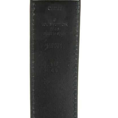 Louis Vuitton Damier Infini Calfskin Boston 35mm Reversible Belt 110 44 Black 3 of 5