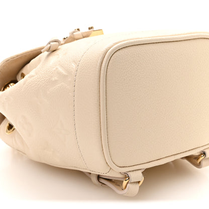 Louis Vuitton Empreinte Nano Noe Backpack Creme 7 of 8