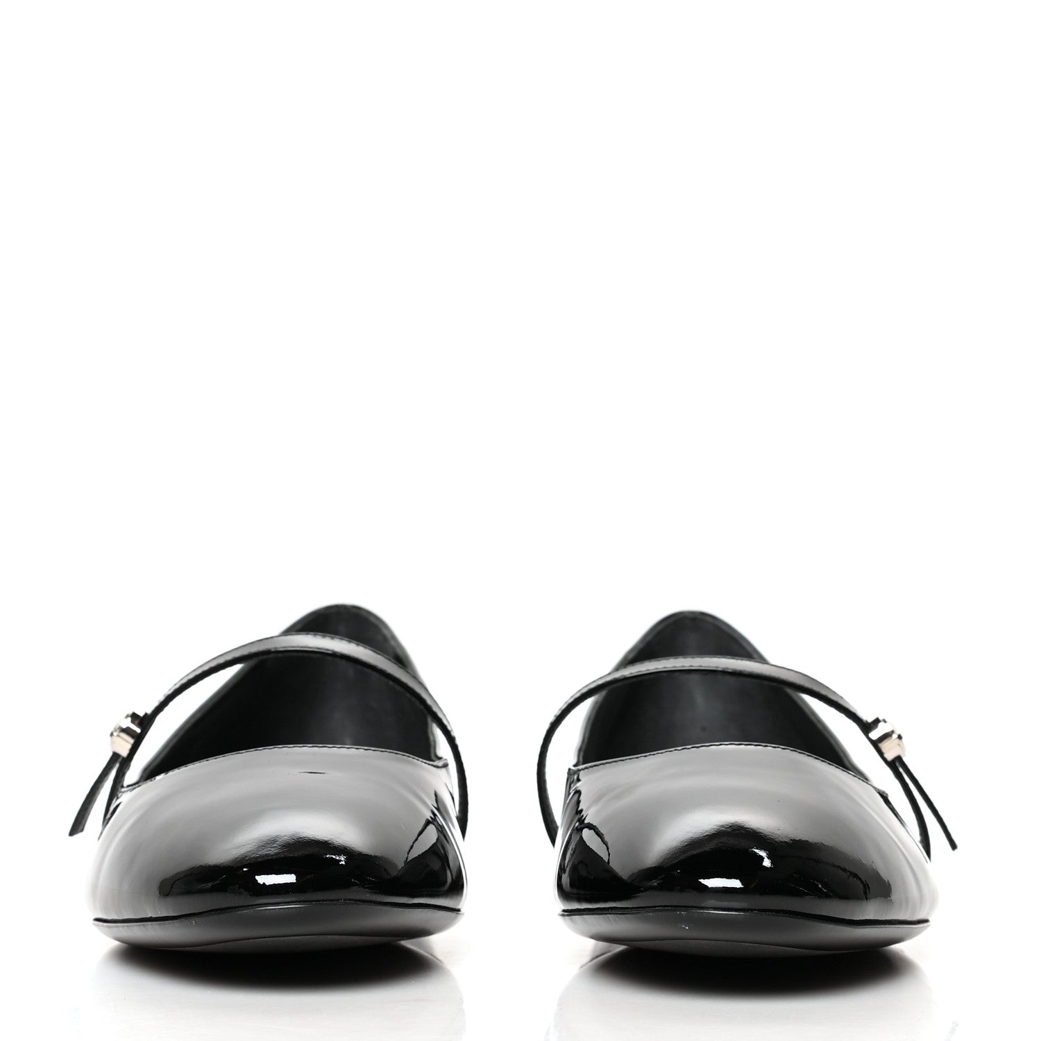 Louis Vuitton Patent Uniformes Ballet Flats 41 Black 2 of 8