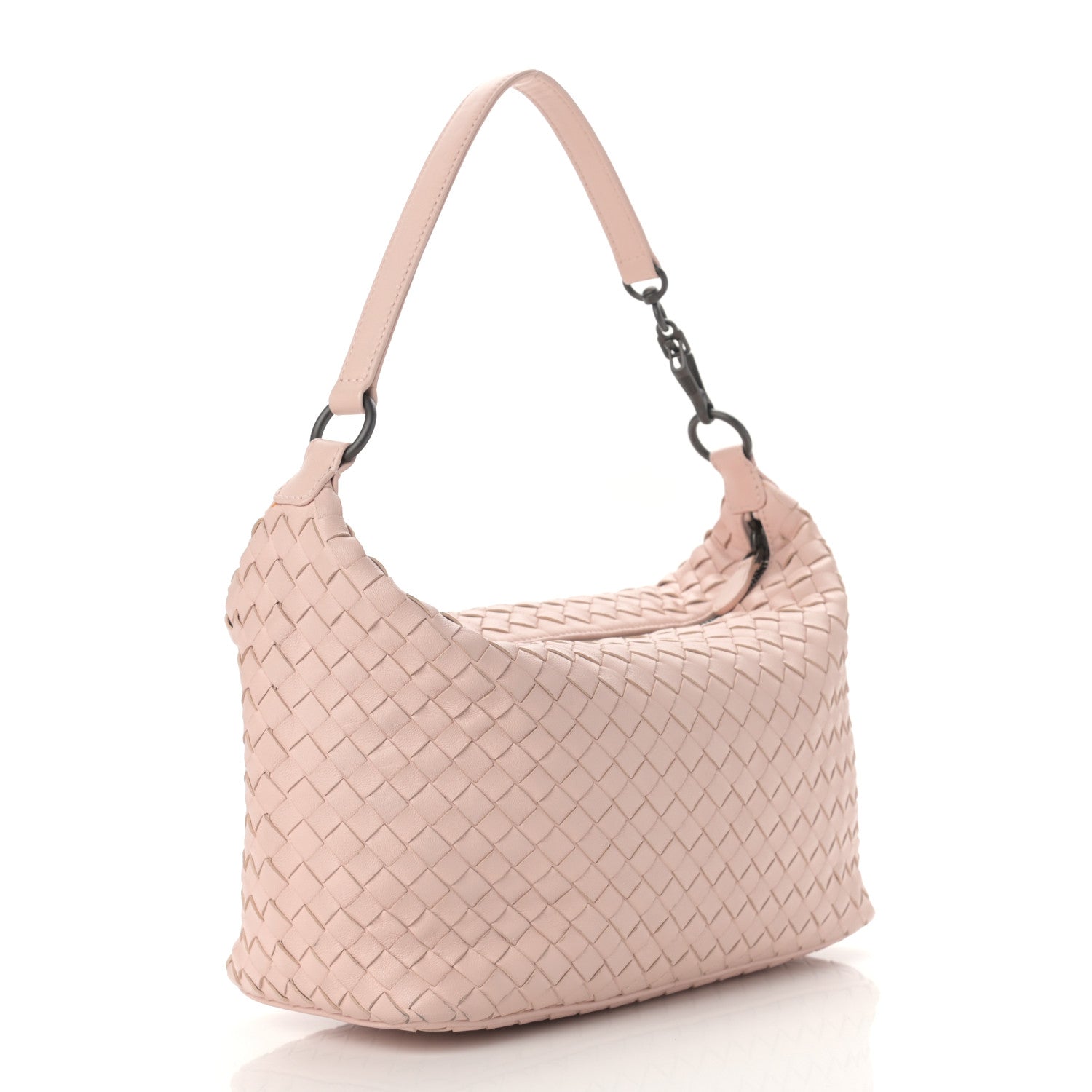 Bottega Veneta Nappa Intrecciato Medium Shoulder Bag Petale 3 of 11
