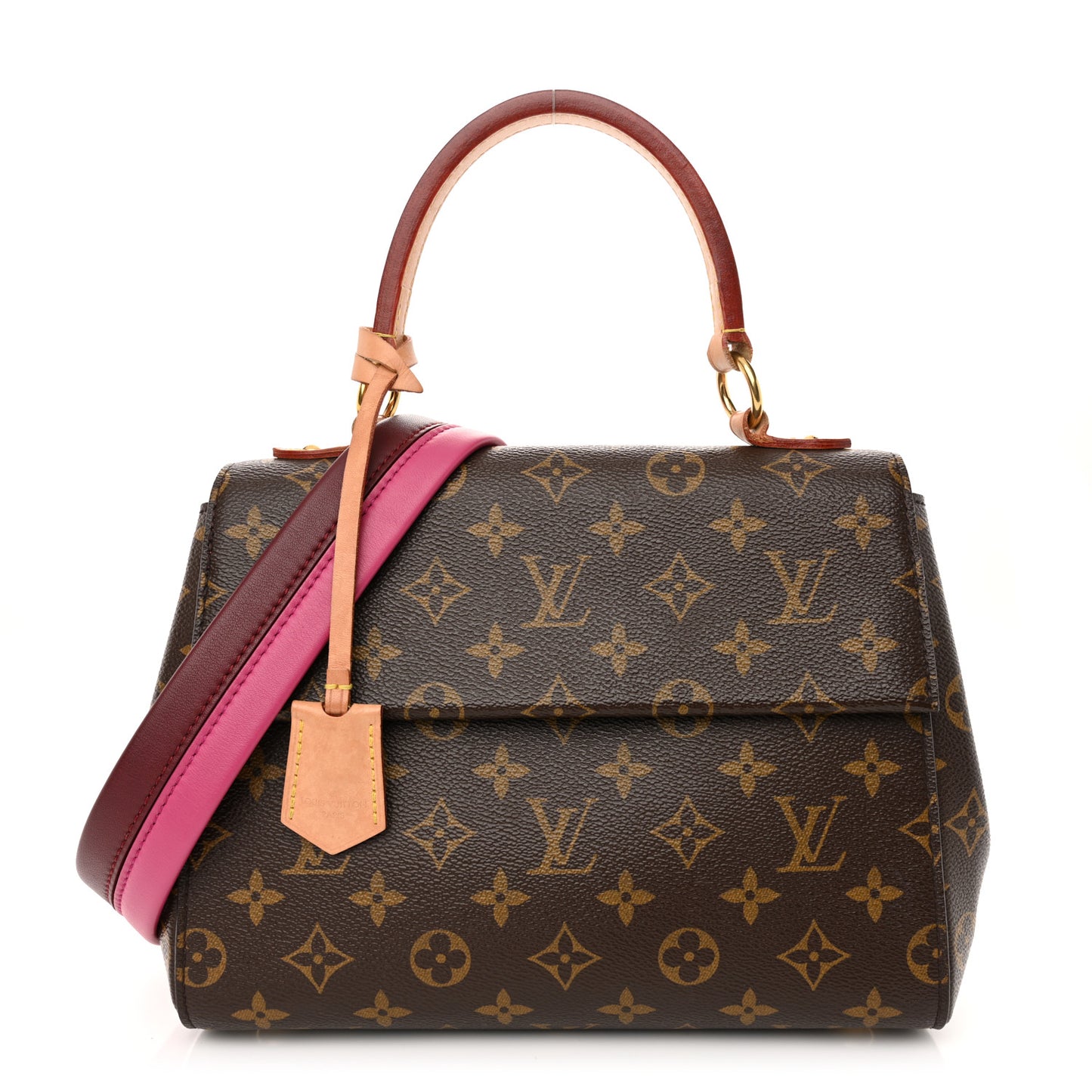 Monogram Cluny BB Bordeaux Fuchsia