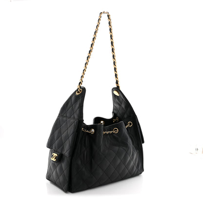 Chanel Caviar Quilted Small Chanel 25 Handbag Black 3 of 11