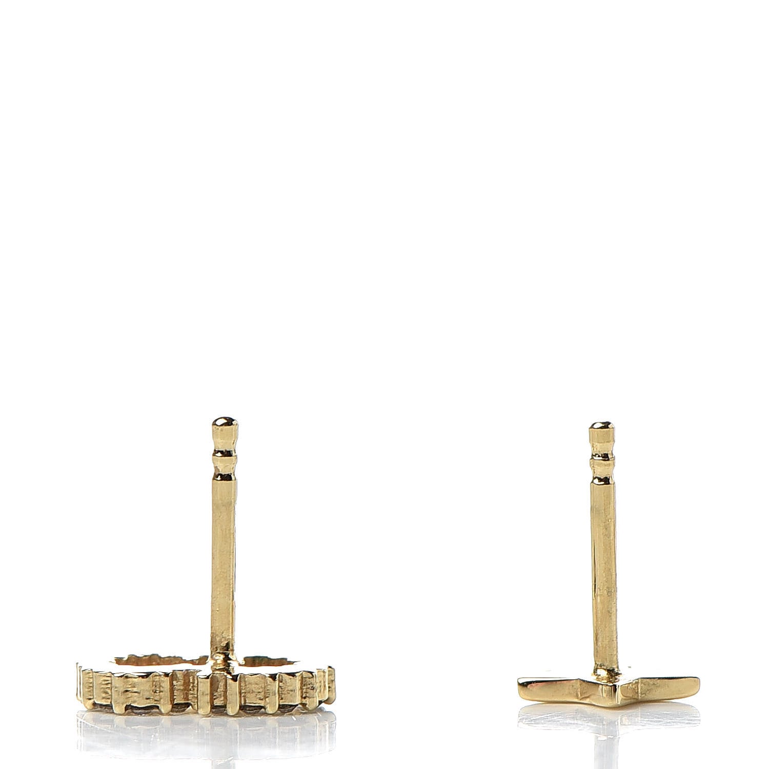 Christian Dior Crystal La Petite Tribale Earrings Gold 5 of 6